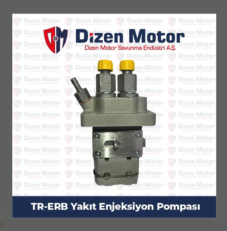 Kubota Z482 Dizel Motor Uyumlu DİZEN MOTOR TR-ERB Yakıt Enjeksiyon Pompası